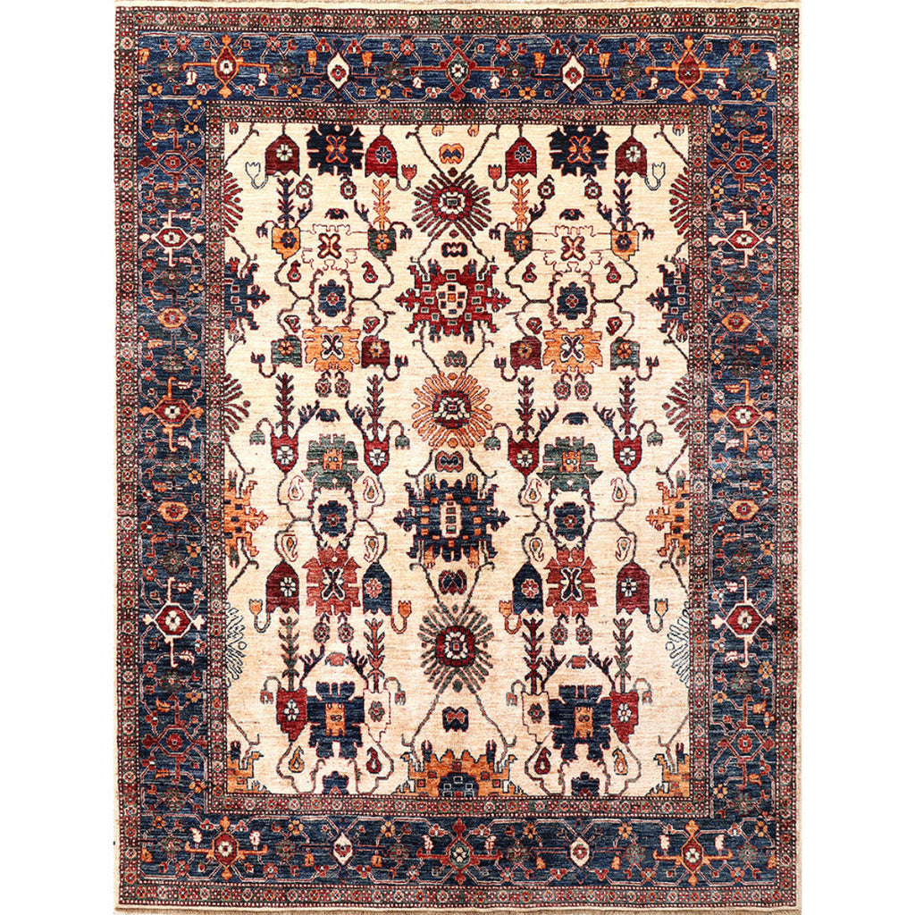 ARYANA ARYAN IVORY / BLUE 5'11" X 8'10"