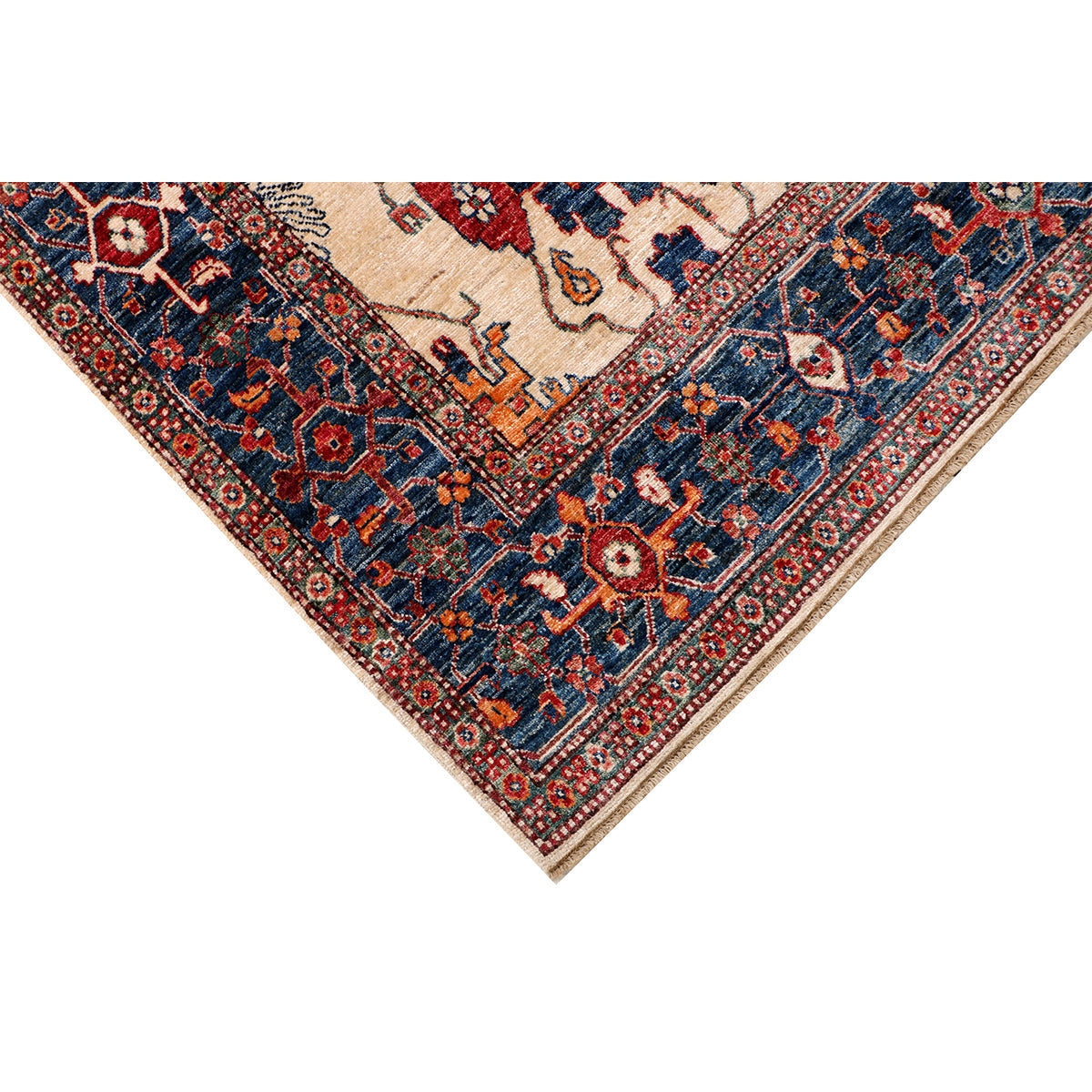 ARYANA ARYAN IVORY / BLUE 5'11" X 8'10"