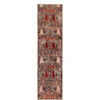 ARYANA ARYAN GREY / RED 2'7" X 9'10"