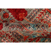 ARYANA ARYAN GREY / RED 2'7" X 9'10"