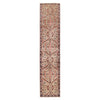 ARYANA ARYAN LIGHT GREEN / NAVY 2'-5" X 11'-6"