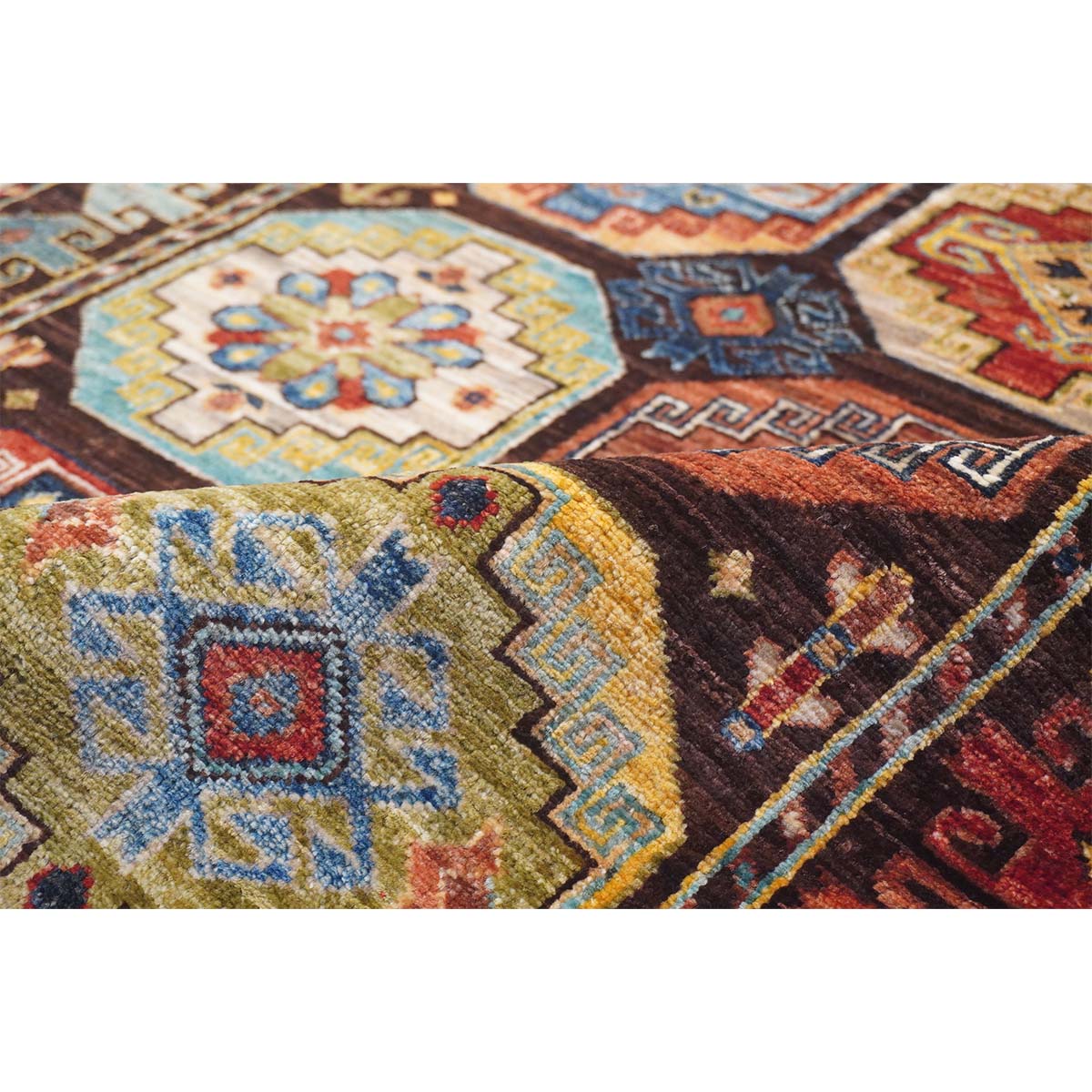 ARYANA ARYAN BROWN / MULTI 2'-8" X 8'-4"