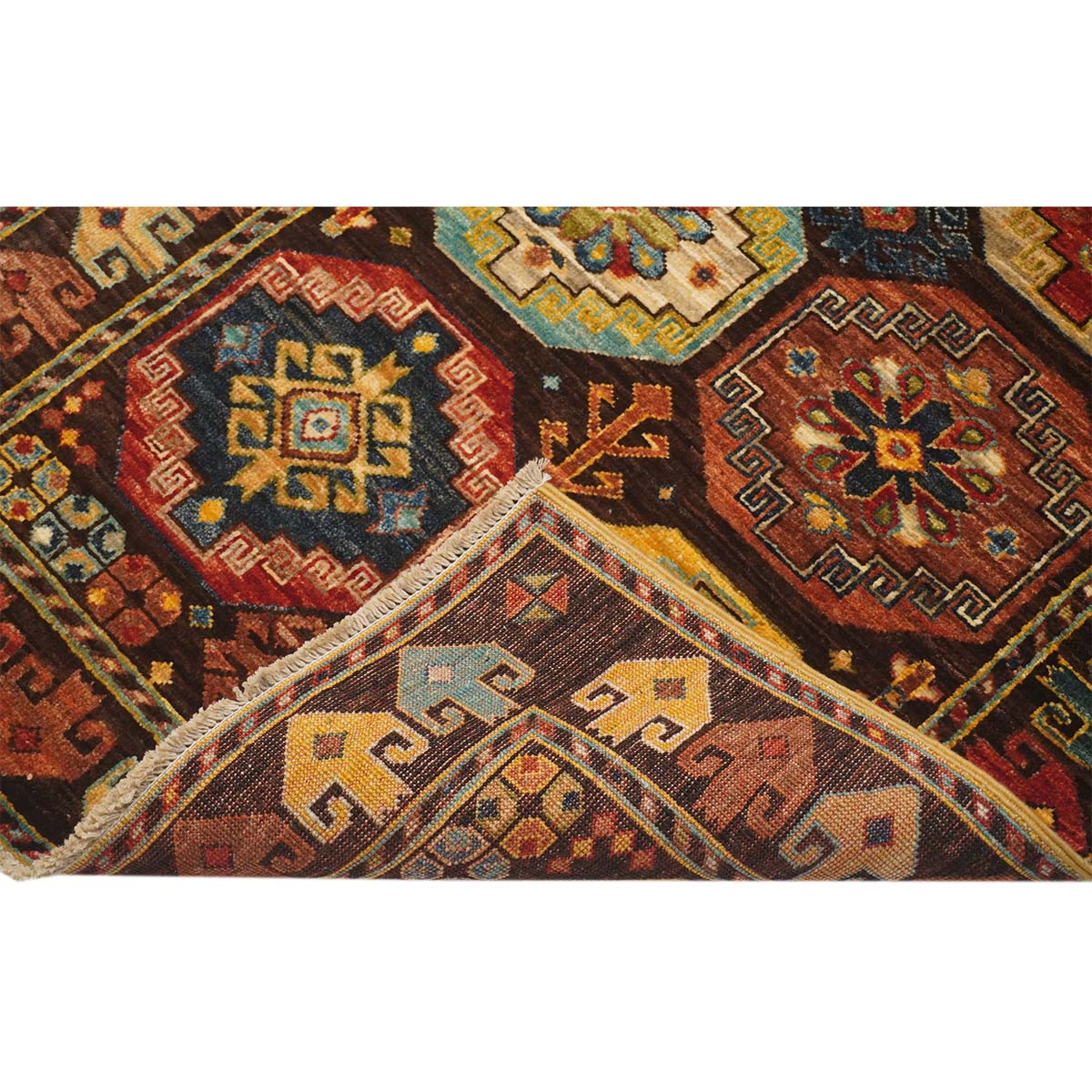 ARYANA ARYAN BROWN / MULTI 2'-8" X 8'-4"