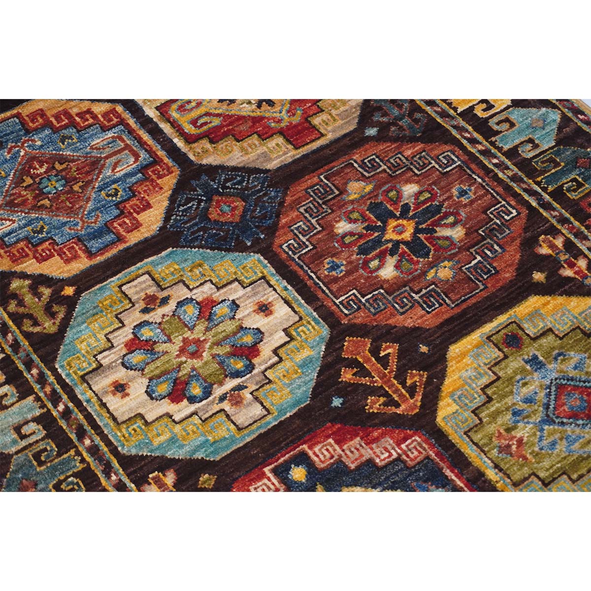 ARYANA ARYAN BROWN / MULTI 2'-8" X 8'-4"