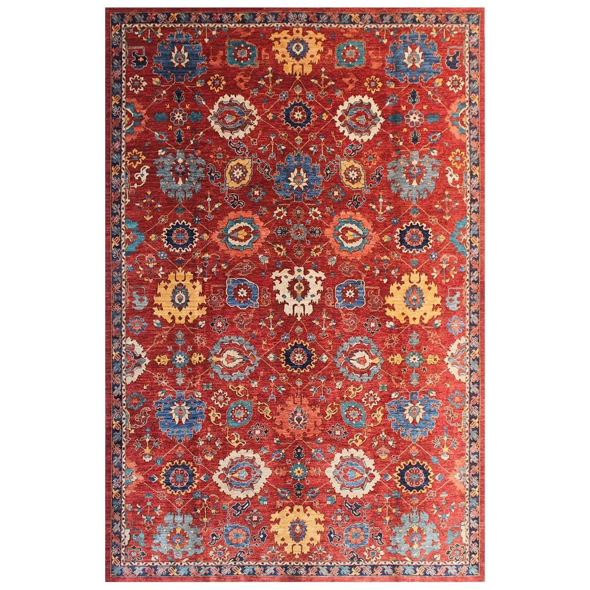 ARYANA ARYAN RED / NAVY 10'-4" X 14'-5"