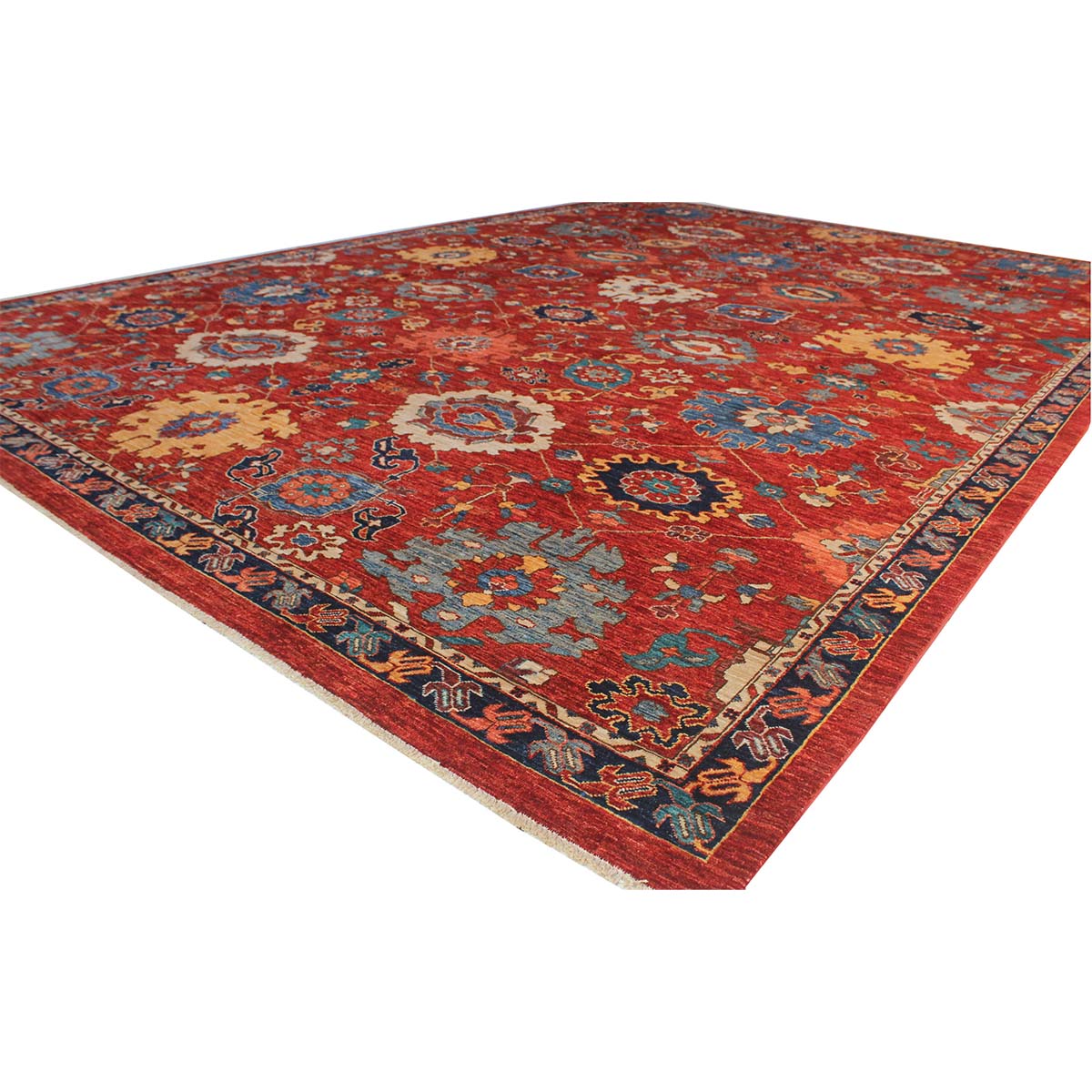 ARYANA ARYAN RED / NAVY 10'-4" X 14'-5"