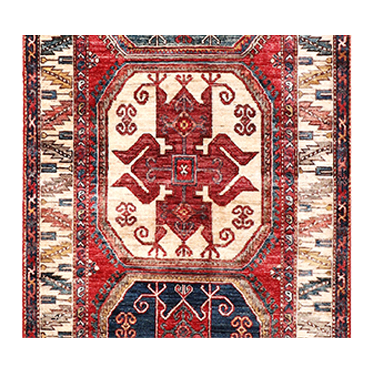 ARYANA ARYAN RED / IVORY 2'-9" X 10'