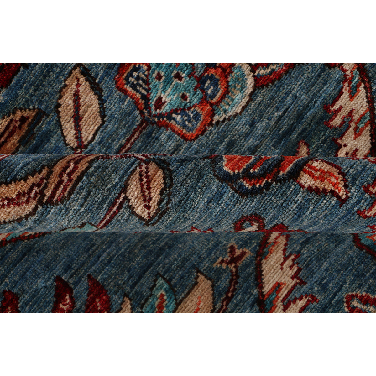 ARYANA ARYAN RED / LIGHT BLUE 9'11" X 13'10"