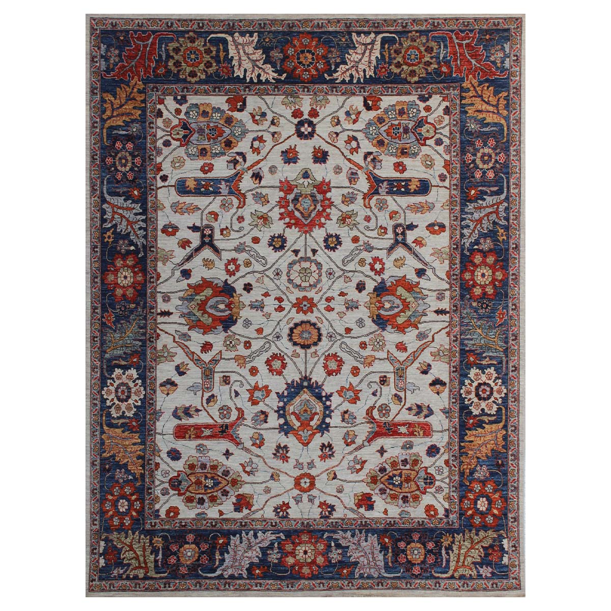 ARYANA ARYAN BEIGE / BLUE 8' X 9'11"