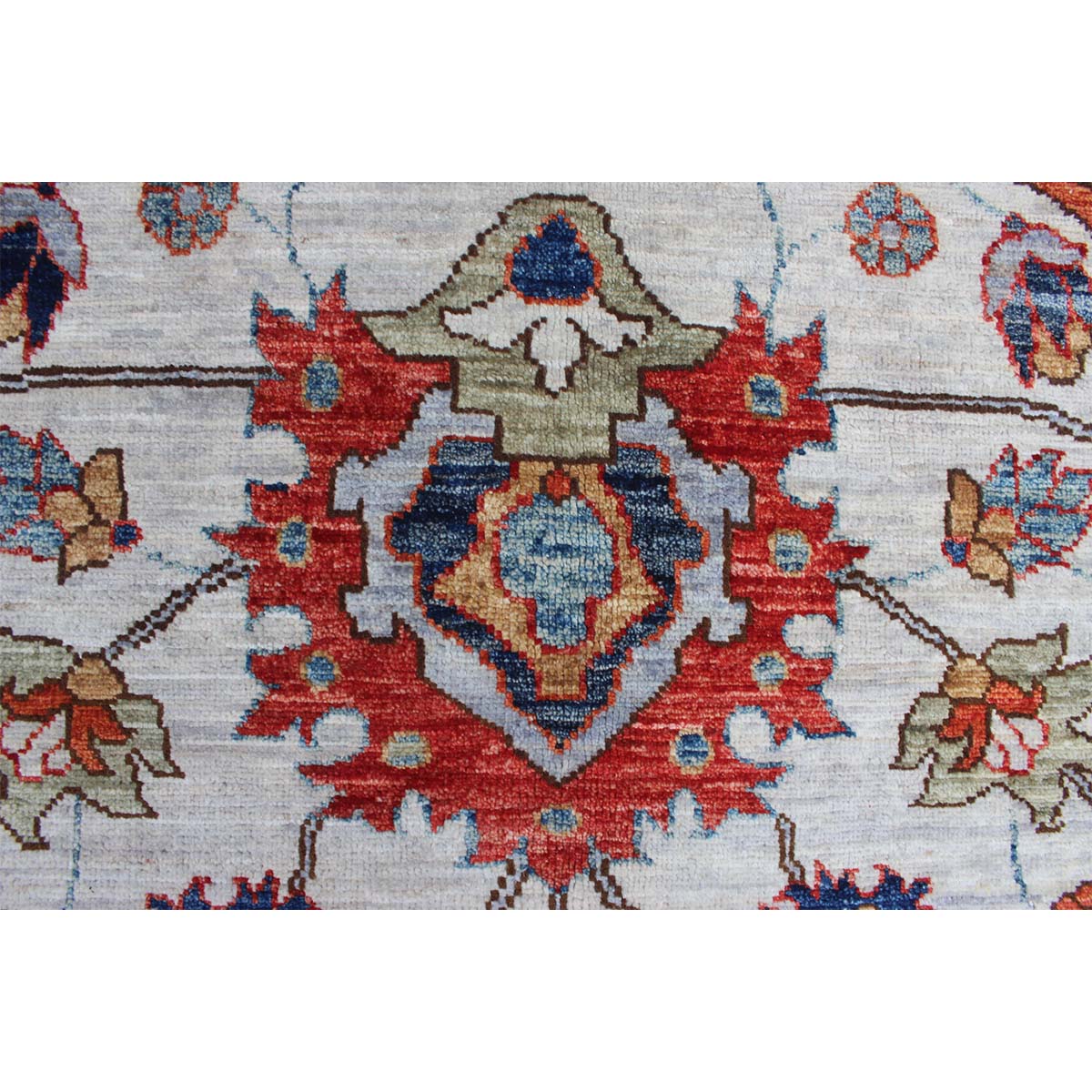 ARYANA ARYAN BEIGE / BLUE 8' X 9'11"