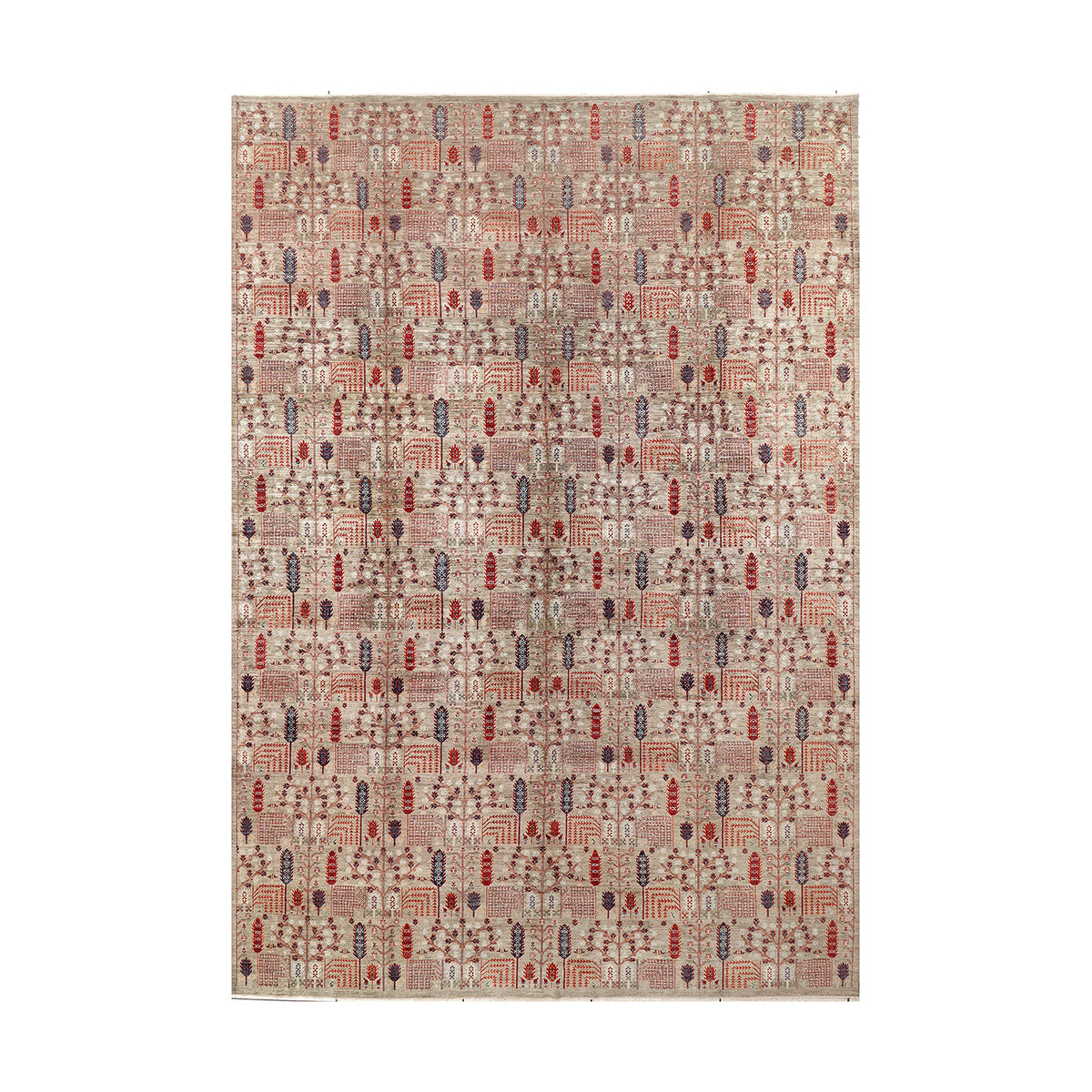 ARYANA ARYAN GREY / RED 12'2" X 17'10"