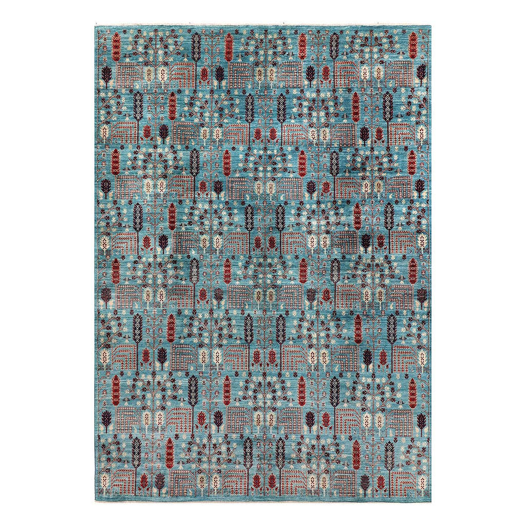 ARYANA ARYAN BLUE / RED 8'9" X 11'11"