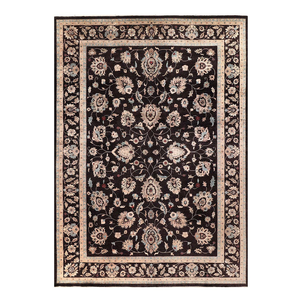 ARYANA ARYAN BLACK / IVORY 11'11" X 17'2"