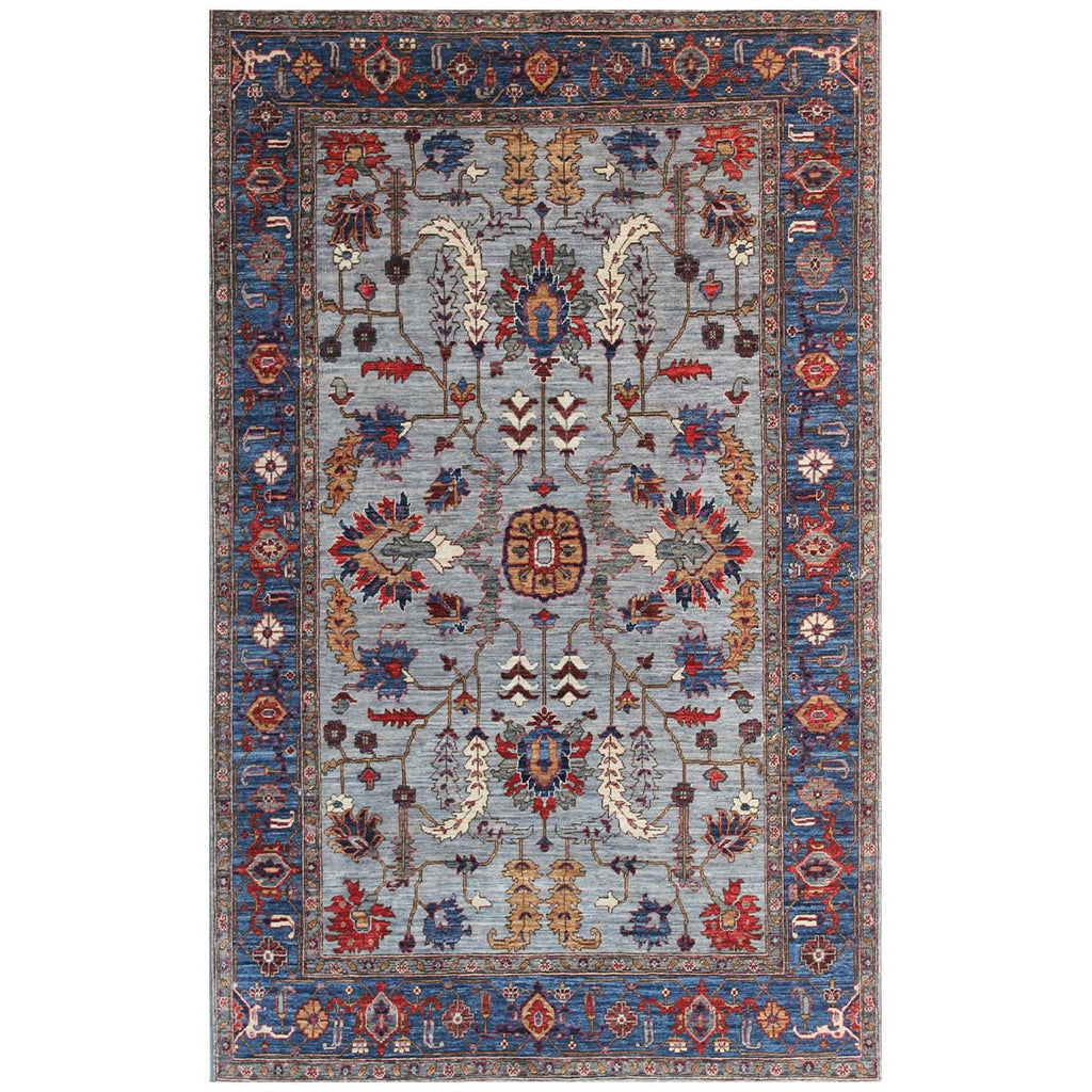 ARYANA ARYAN GREY / BLUE 5'10" X 9'2"