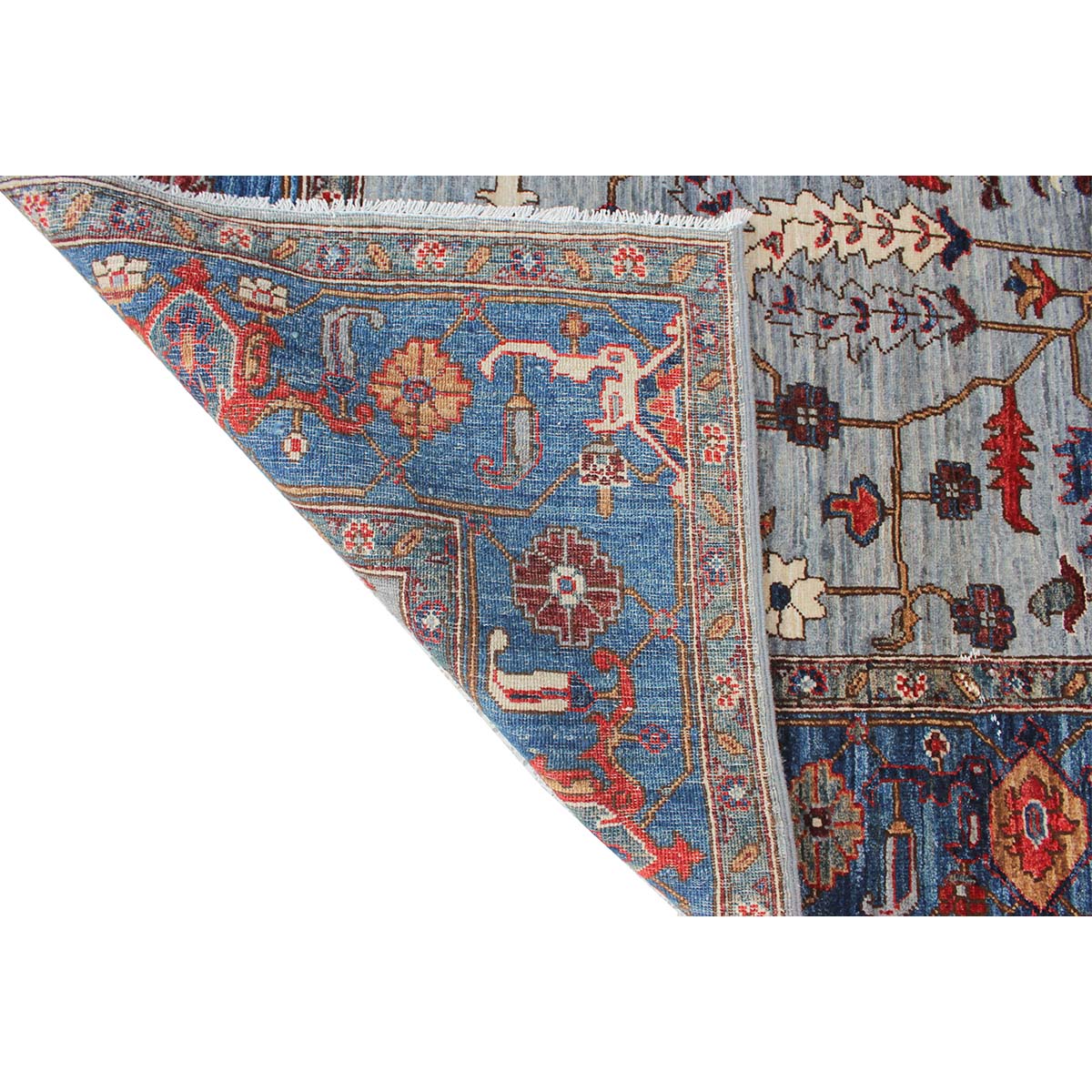 ARYANA ARYAN GREY / BLUE 5'10" X 9'2"