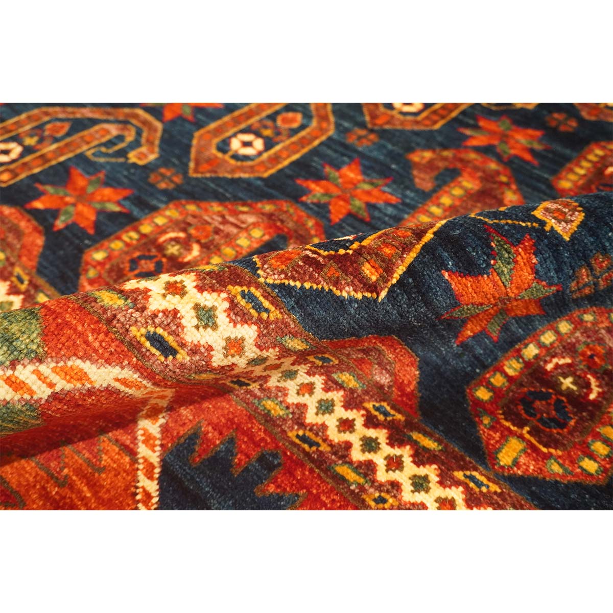 ARYANA PAISL BLUE / RED 8'4" X 9'7"