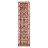 ARYANA ARYAN LIGHT GREEN / RED 2'6" X 14'2"