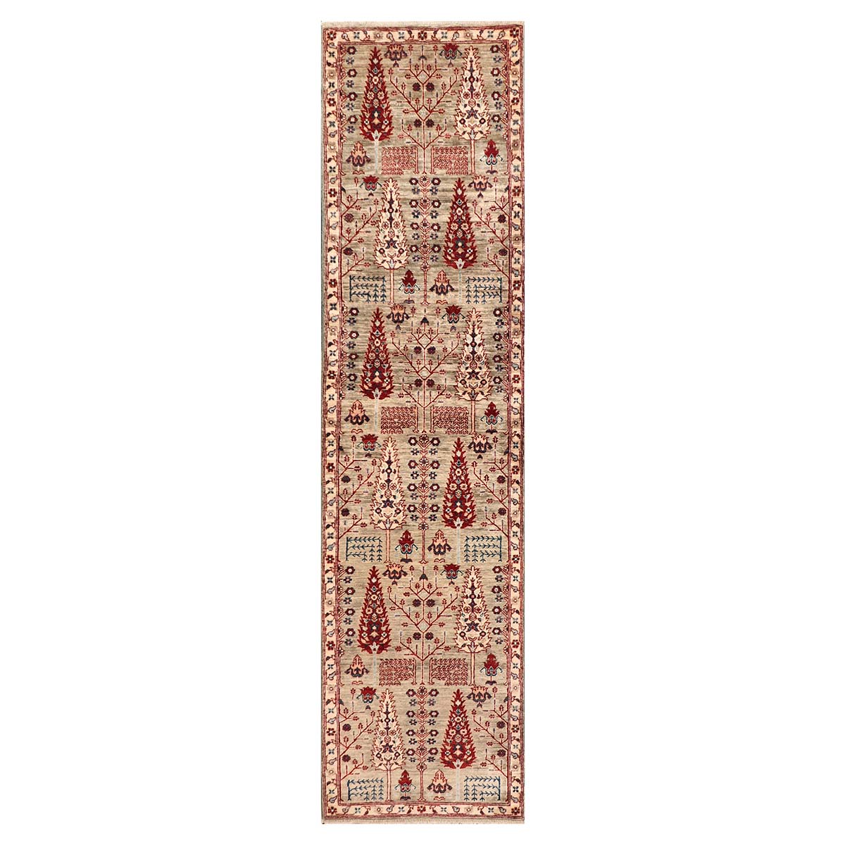 ARYANA ARYAN BROWN / NAVY 2'6" X 9'10"