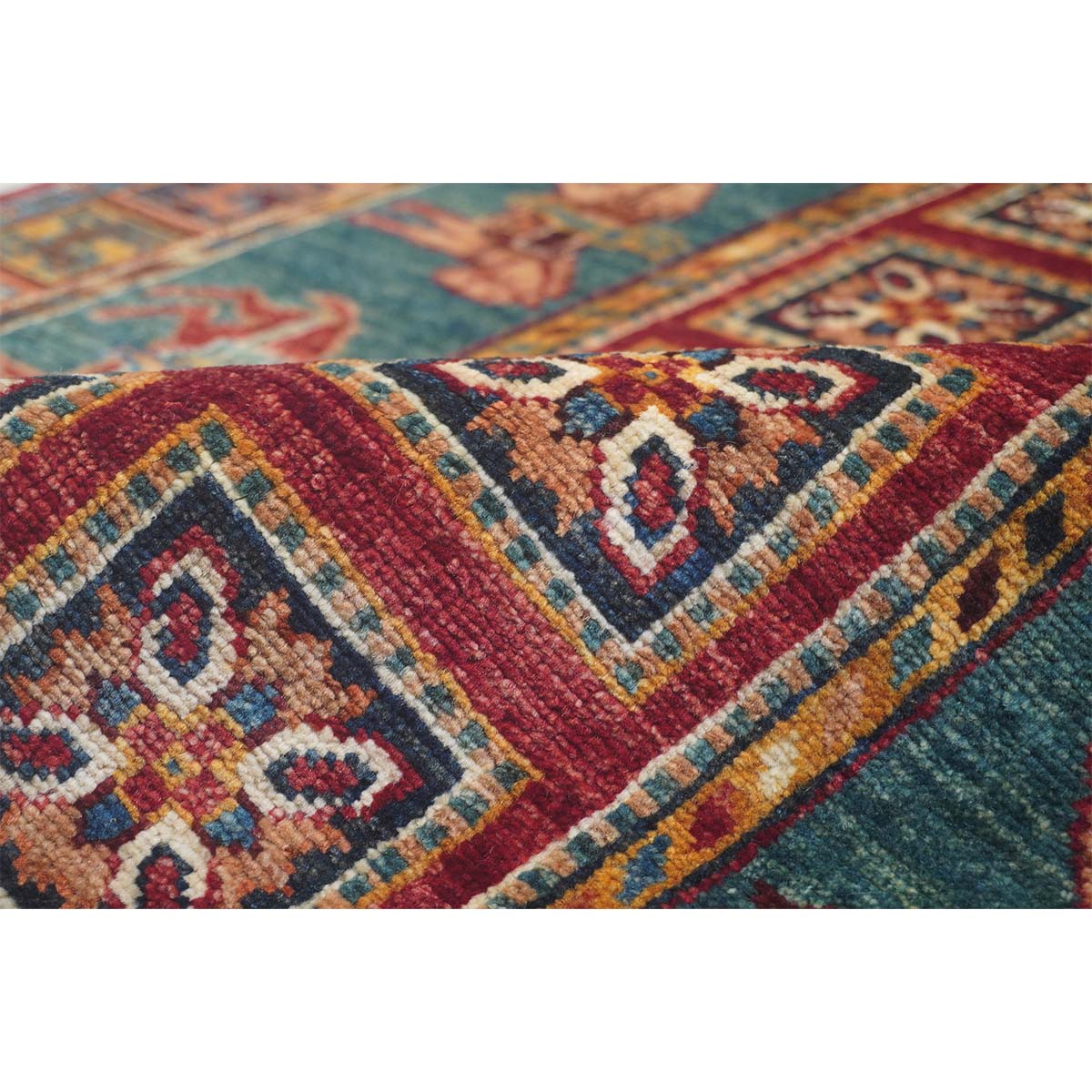 ARYANA ARYAN RED / GREEN 2'11" X 9'5"