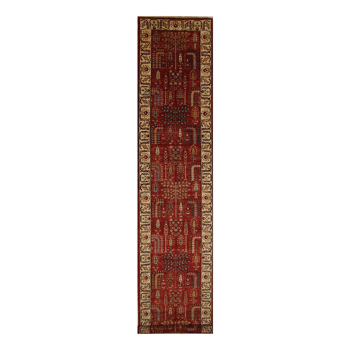 ARYANA ARYAN RED / BEIGE 2'8" X 13'8"