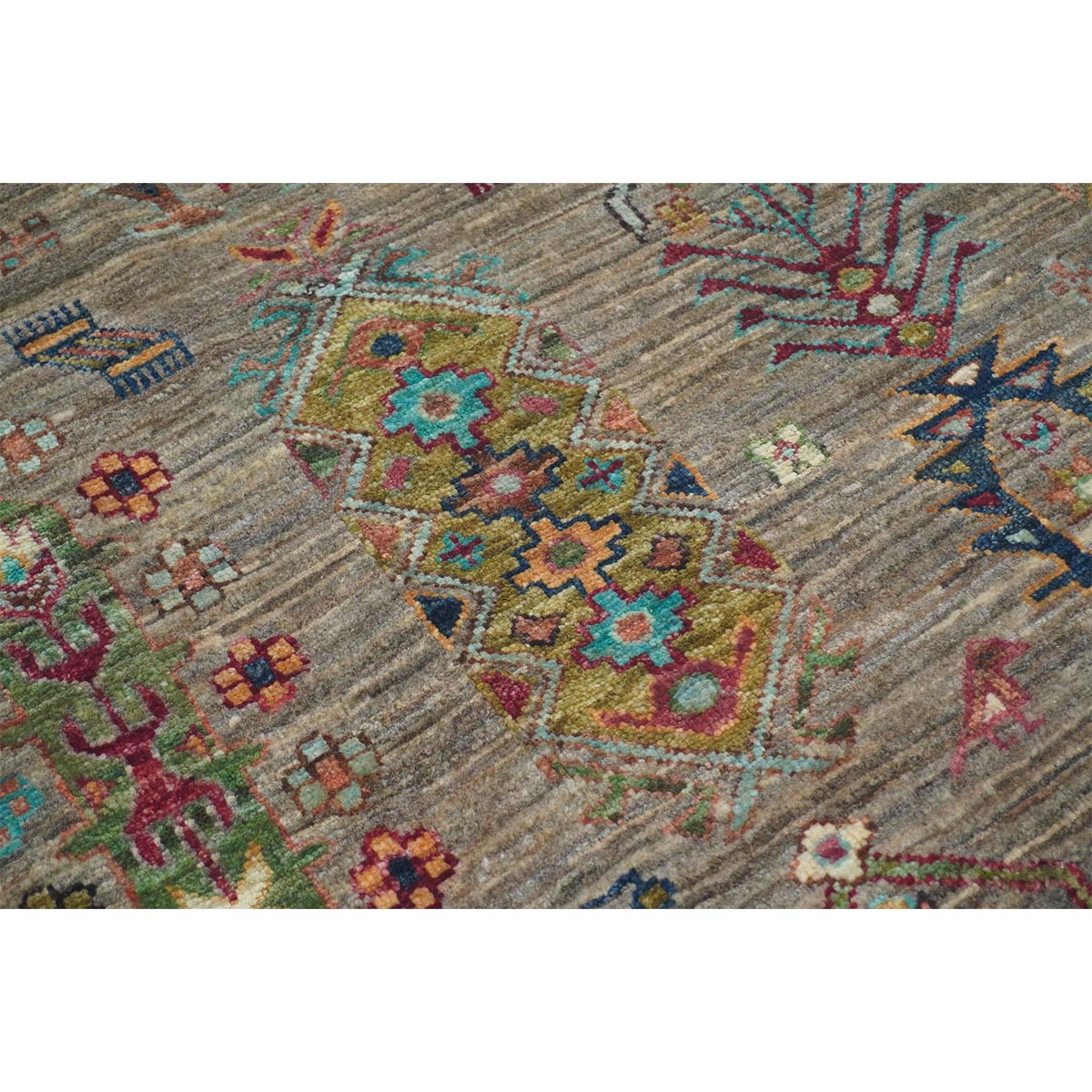 ARYANA ARYAN BROWN / MULTI 8'1" X 9'10"