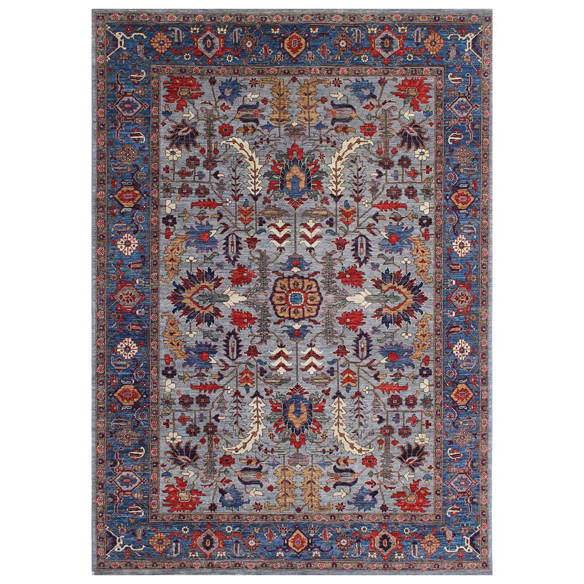 ARYANA ARYAN GREY / BLUE 8'11" X 11'11"
