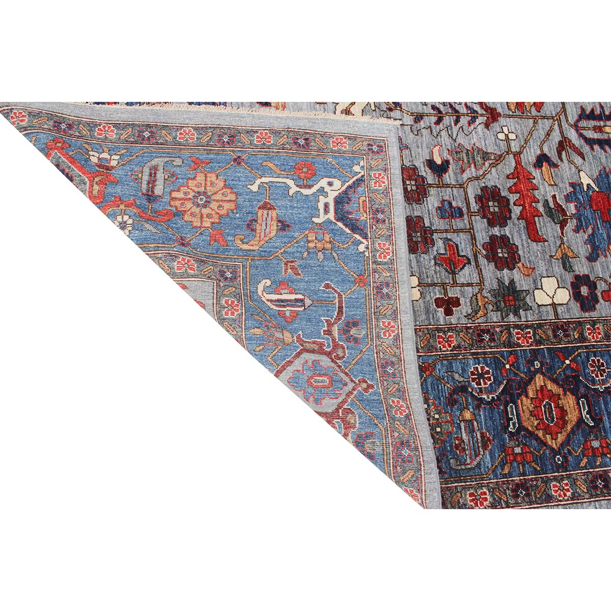 ARYANA ARYAN GREY / BLUE 8'11" X 11'11"
