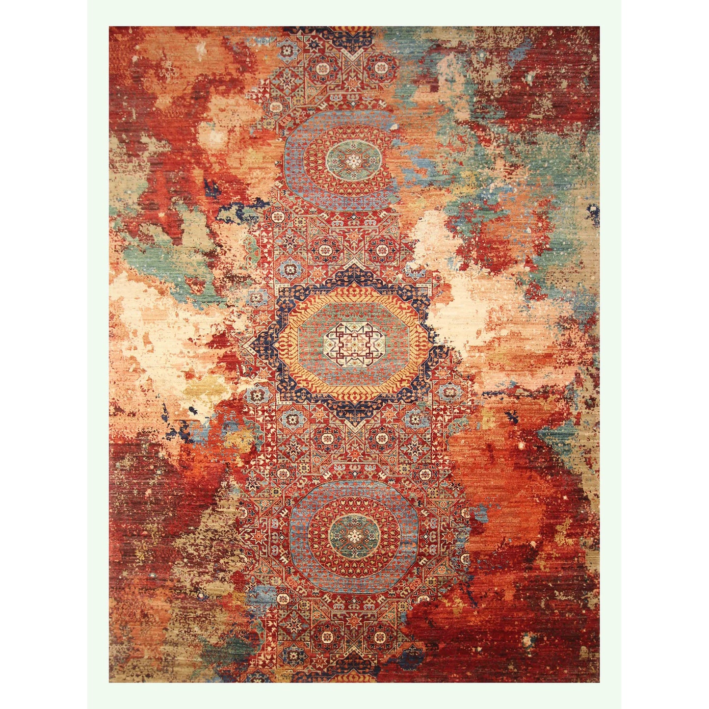 ARYANA MAMAB RED / MULTI 8'9" X 11'10"
