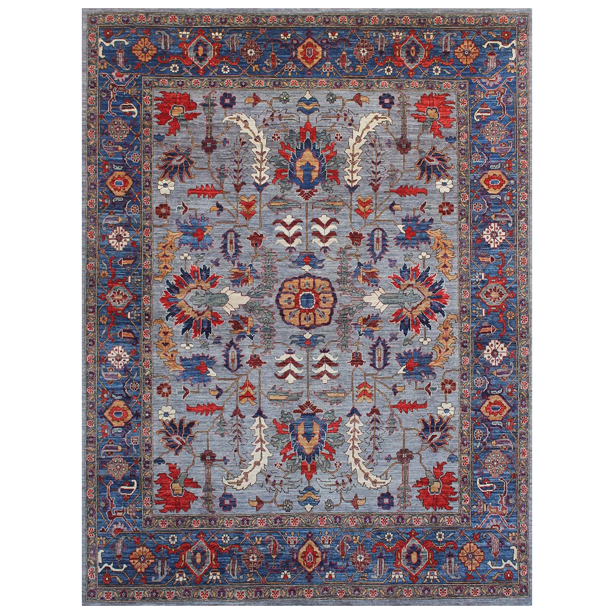ARYANA ARYAN GREY / BLUE 8'3" X 10'4"
