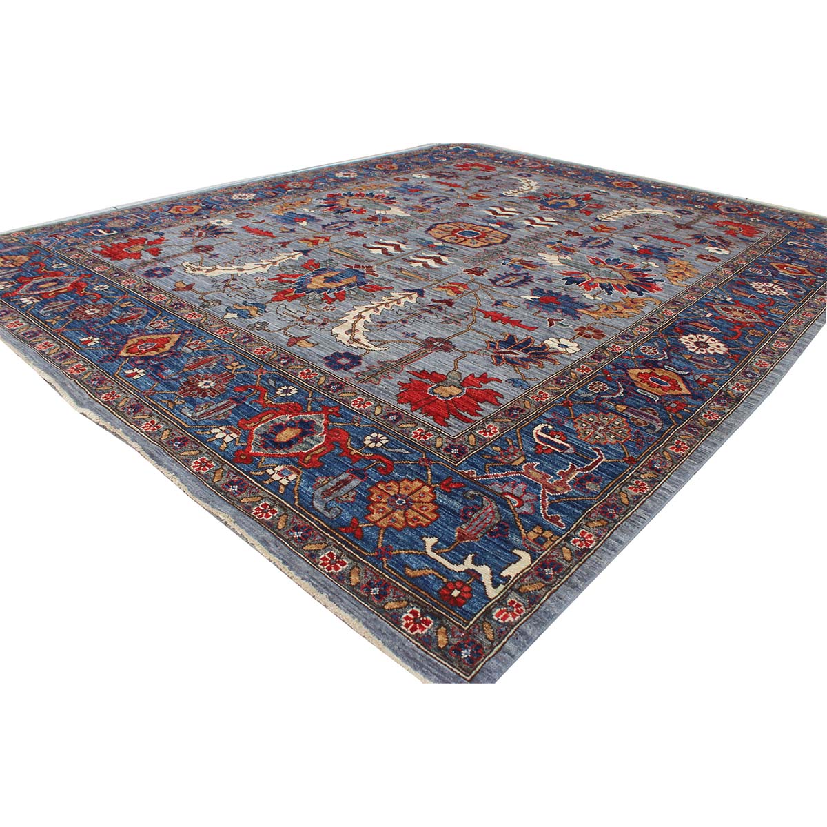 ARYANA ARYAN GREY / BLUE 8'3" X 10'4"