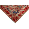 ARYANA ARYAN LIGHT GREEN / RED 2'7" X 9'9"