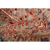 ARYANA ARYAN LIGHT GREEN / RED 2'7" X 9'9"