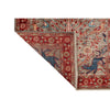 ARYANA ARYAN LIGHT GREEN / RED 2'7" X 9'9"