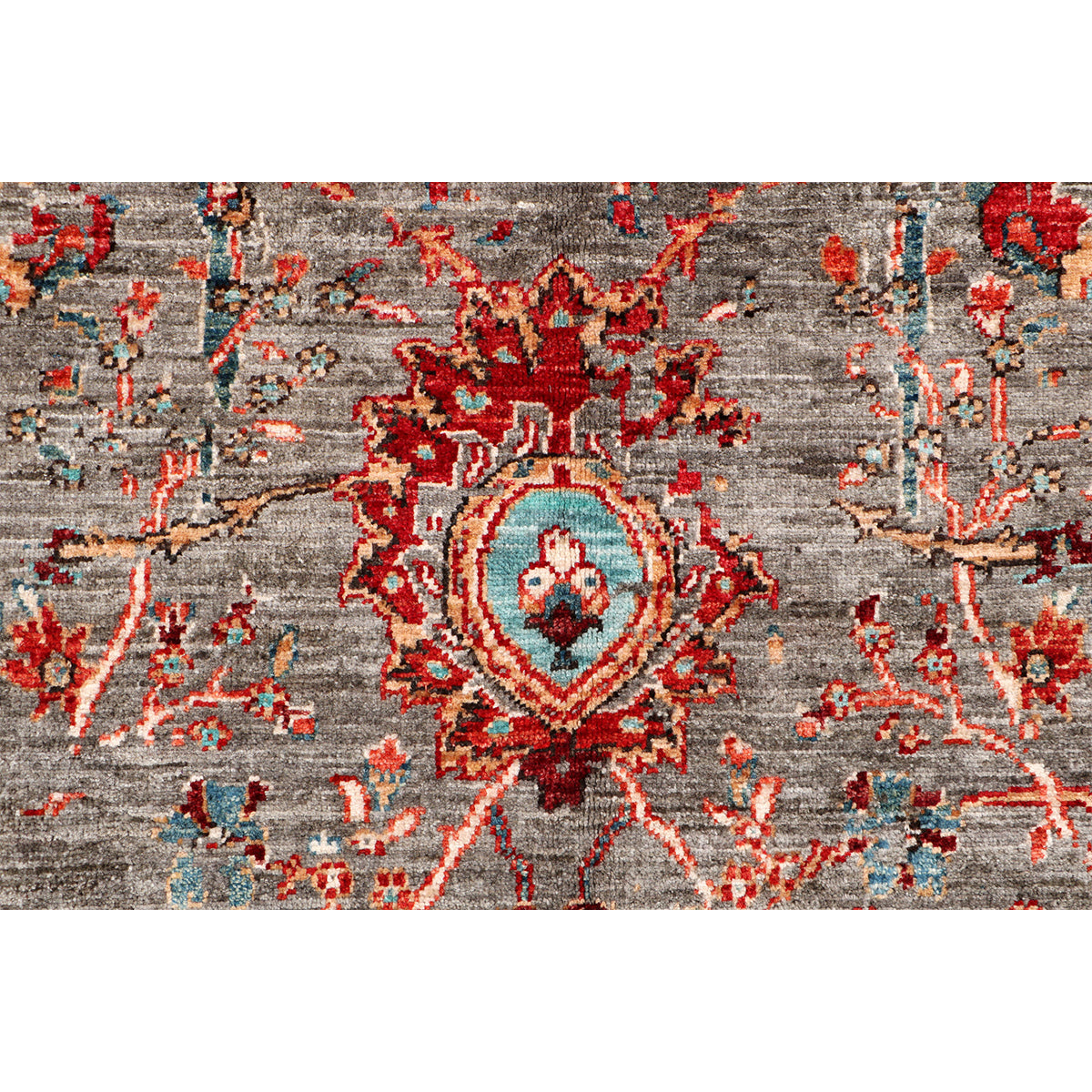 ARYANA ARYAN BROWN / RED 5'11" X 8'9"