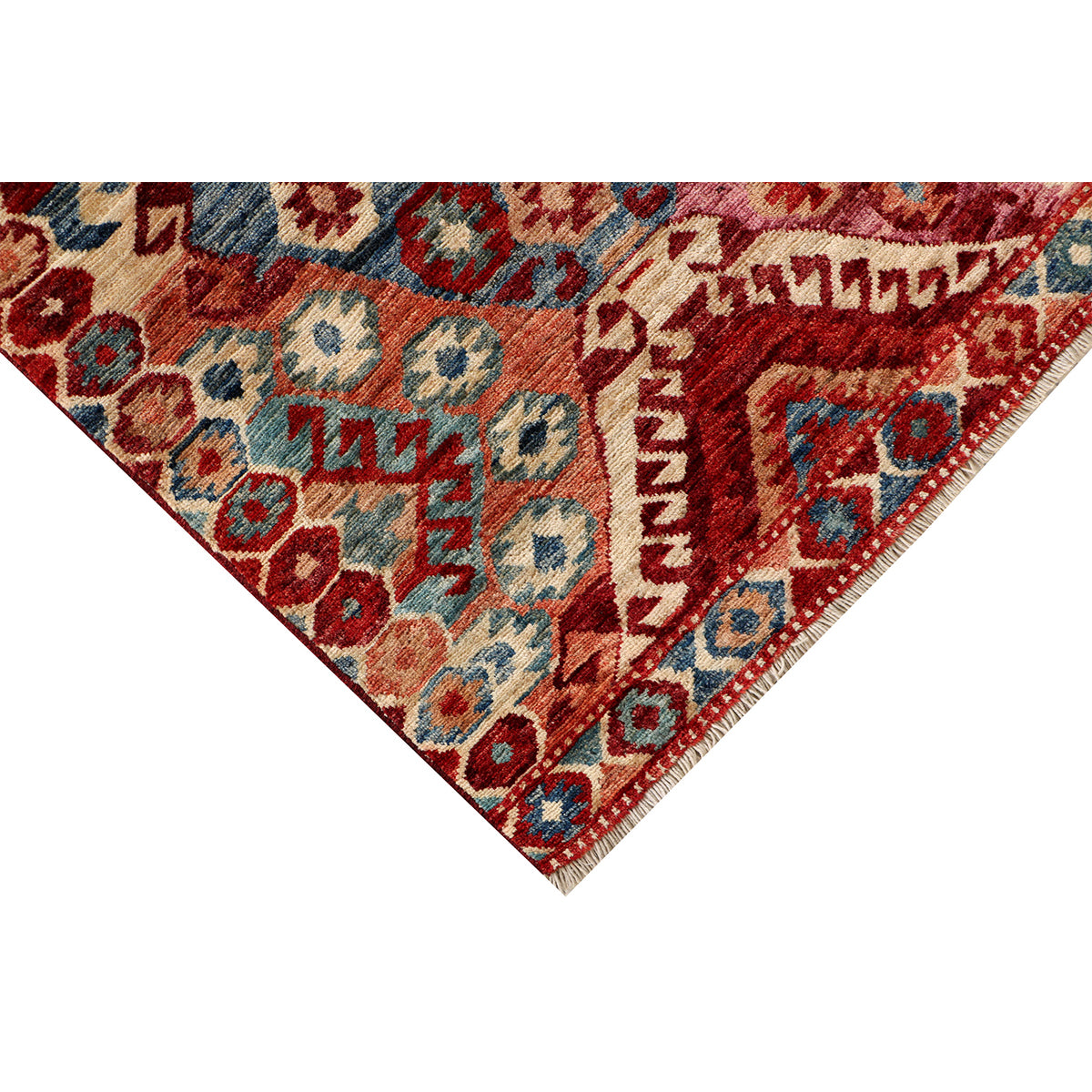 ARYANA ARYAN RED / NAVY 2'5" X 11'9"