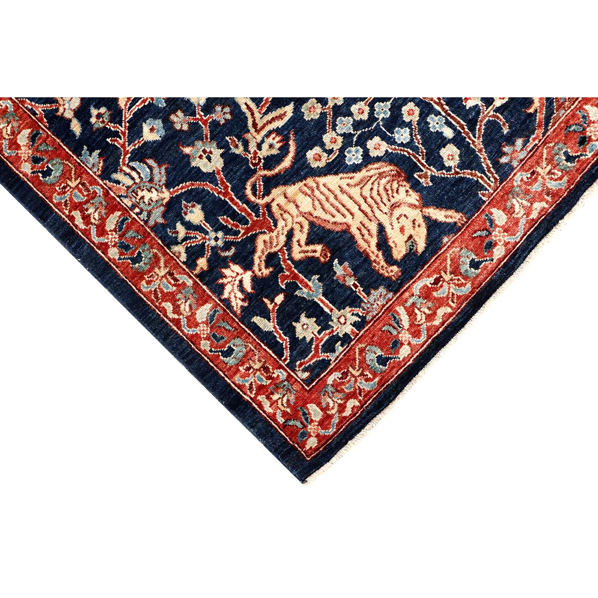 ARYANA ARYAN NAVY / RED 8'11" X 12'