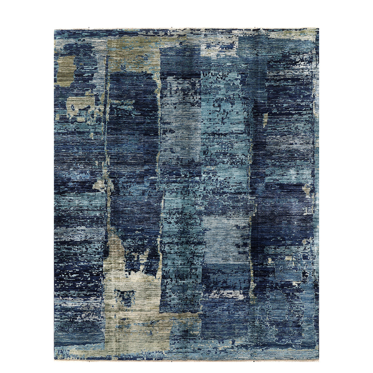 ARYANA ARYAN LIGHT BLUE / NAVY 7'10" X 9'10"