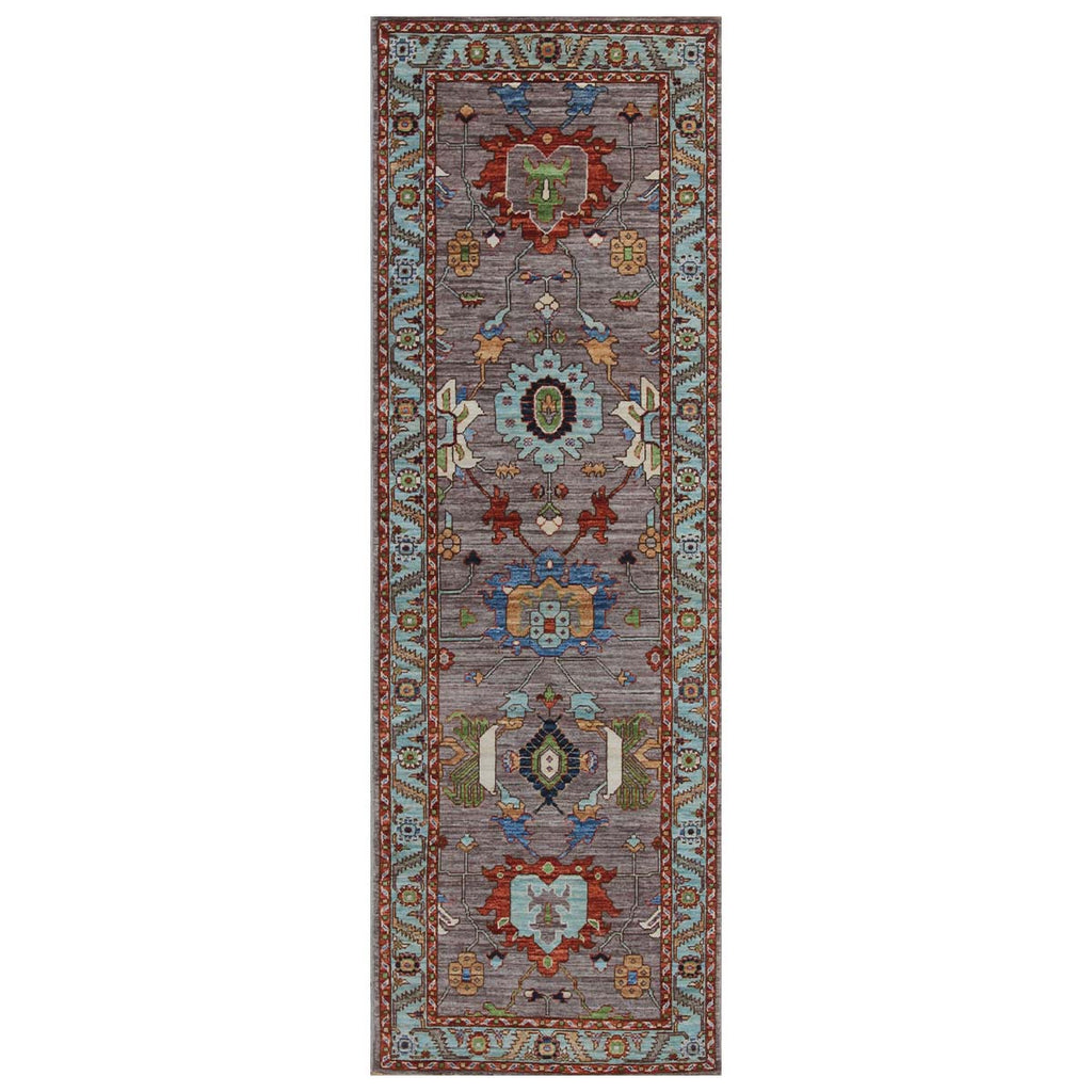 ARYANA ARYAN BROWN / SILVER 2'8" X 8'