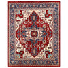 ARYANA ARYAN RED / NAVY 7'10" X 9'10"