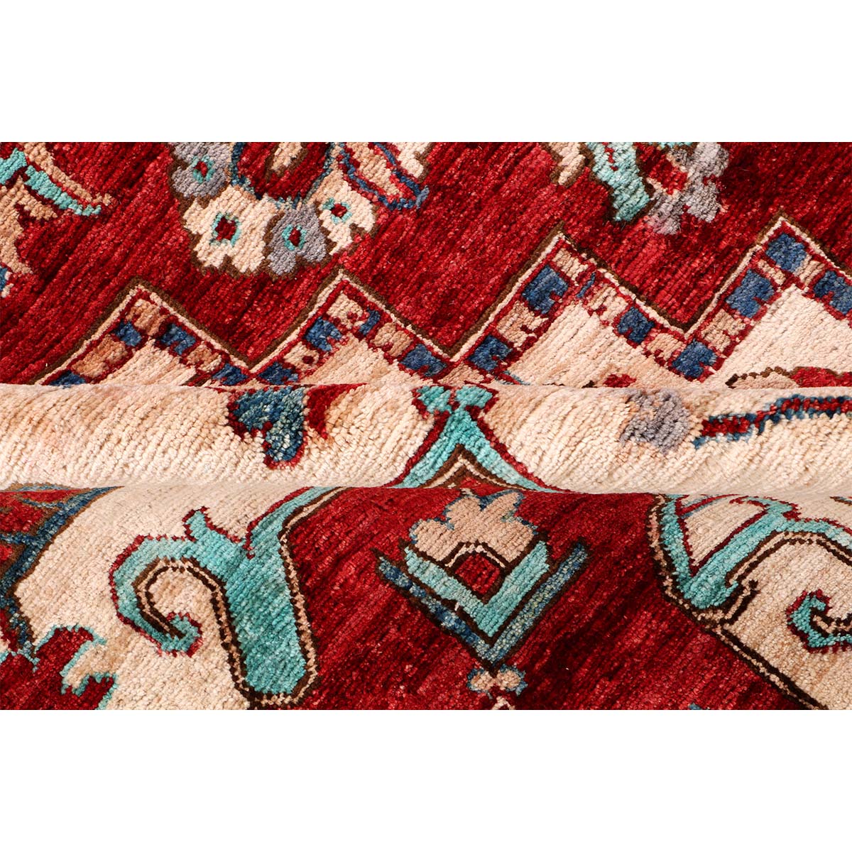 ARYANA ARYAN RED / NAVY 7'10" X 9'10"