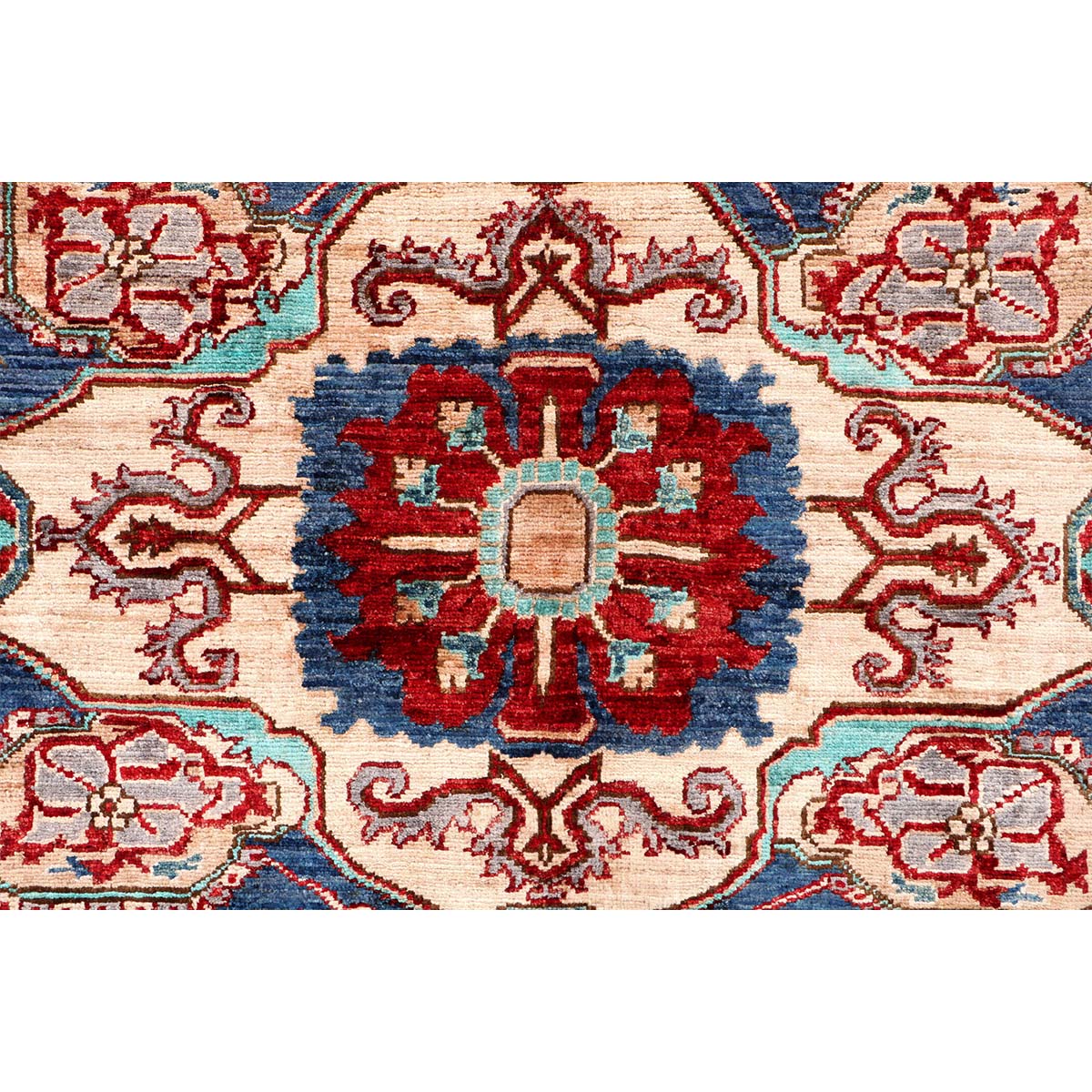 ARYANA ARYAN RED / NAVY 7'10" X 9'10"