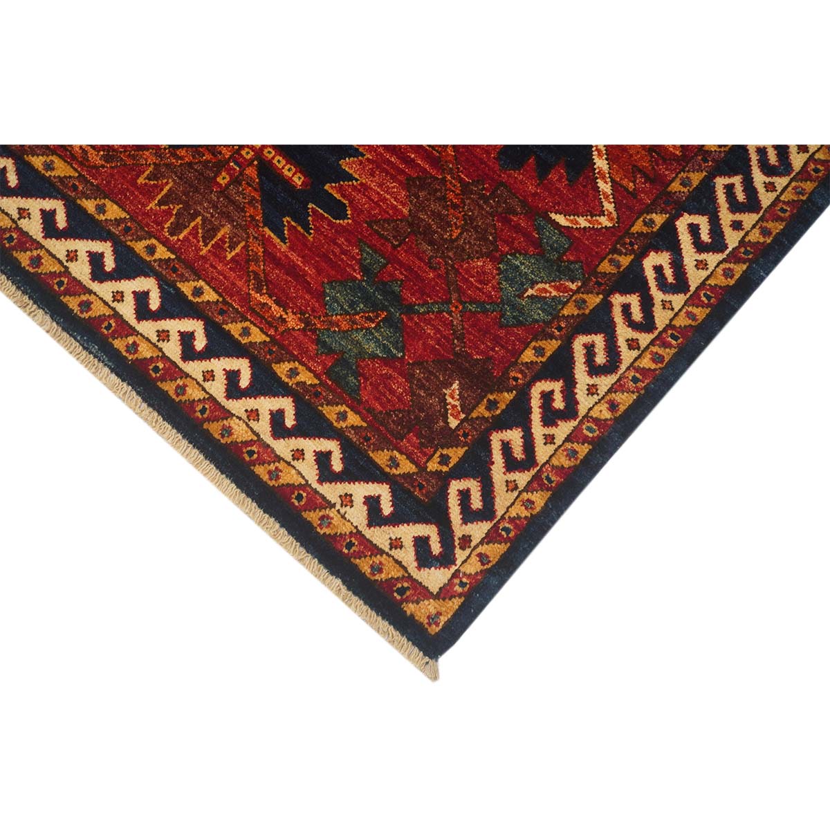 ARYANA PAISL BLUE / RED 8'1" X 9'6"