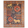 ARYANA ARYAN BLUE / RED 9' X 11'9"
