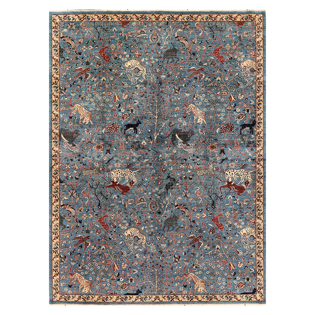 ARYANA ARYAN LIGHT BLUE 8'11" X 12'