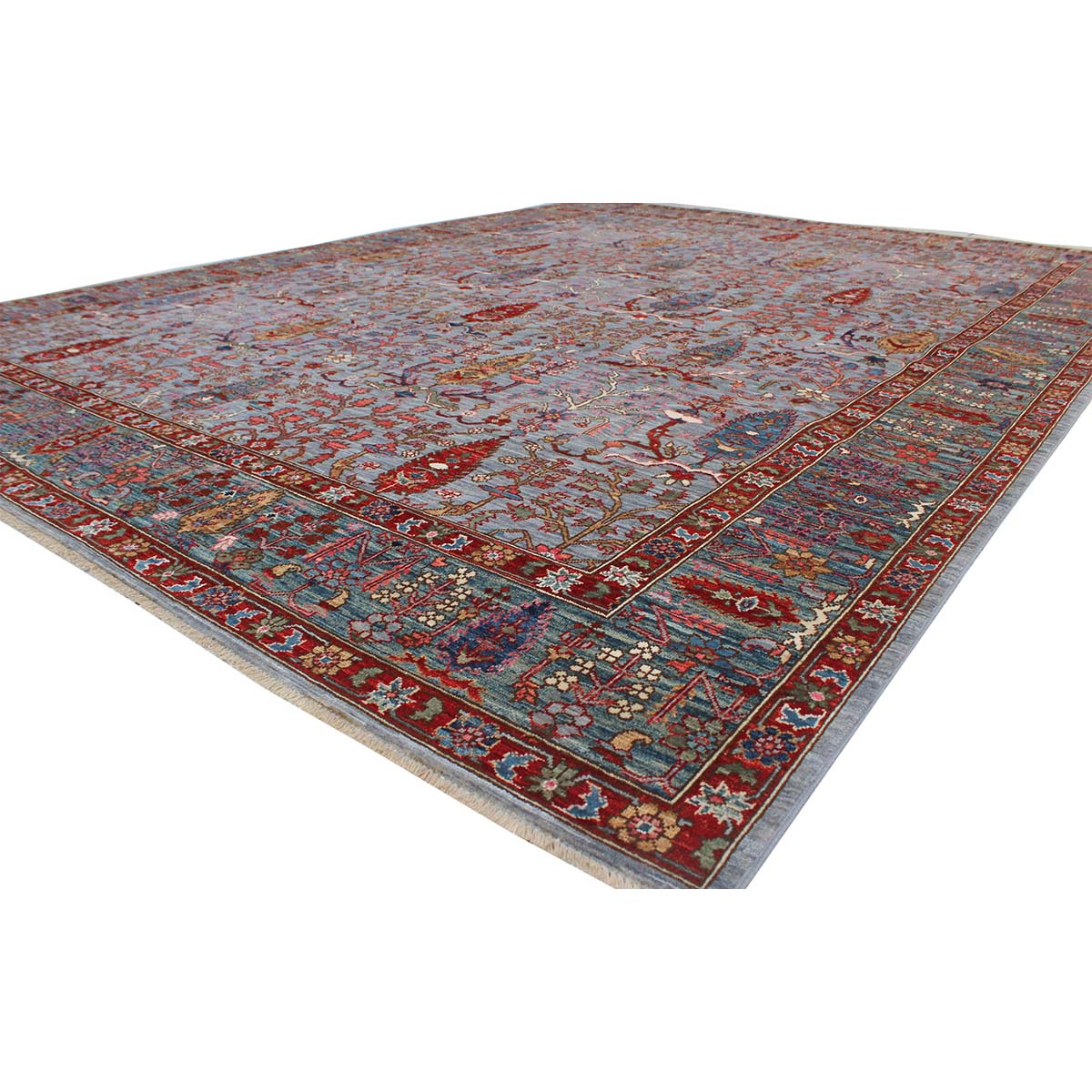 ARYANA ARYAN GREY / GREEN 9'2" X 12'1"