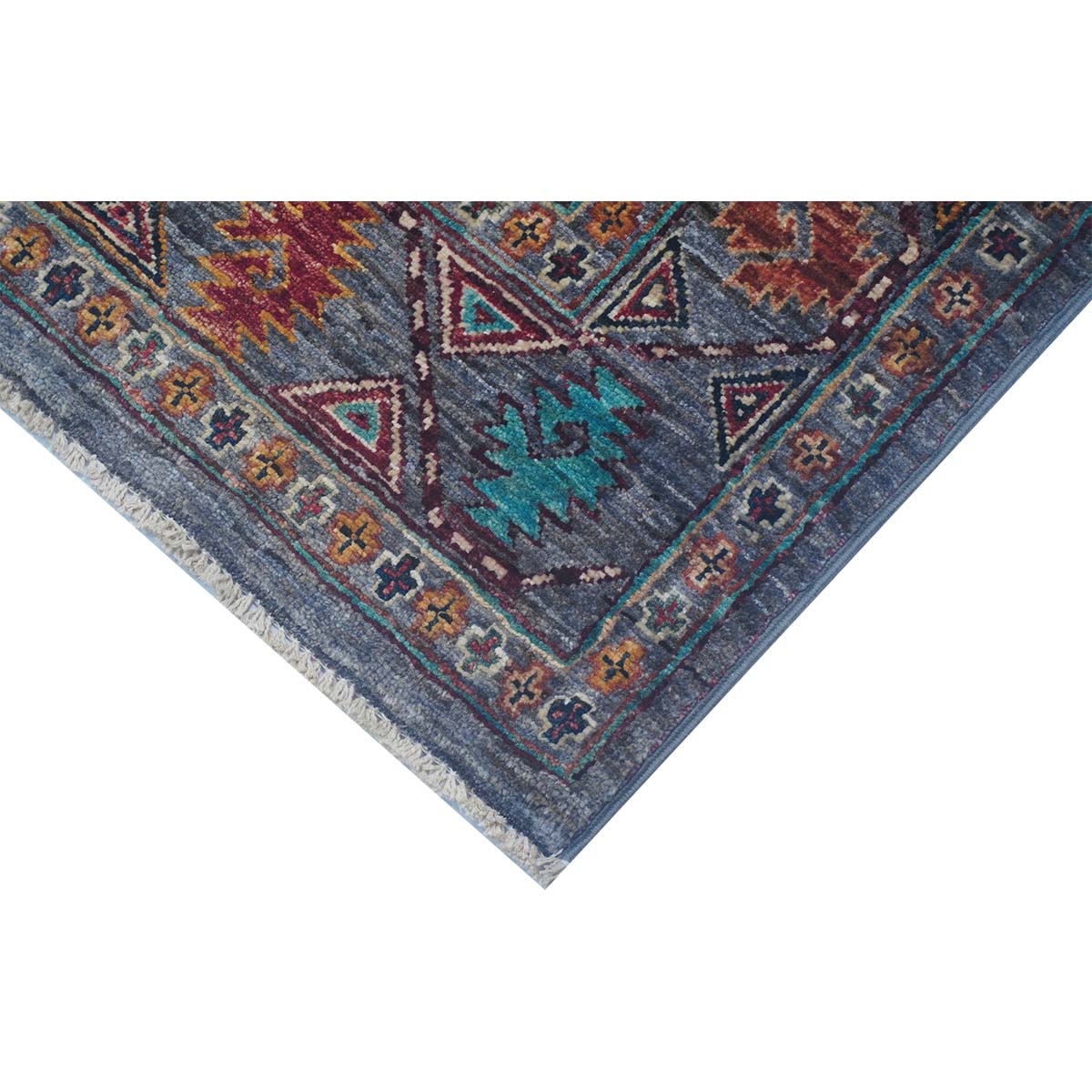 ARYANA ARYAN LIGHT GREY / MULTI 4'4" X 6'1"