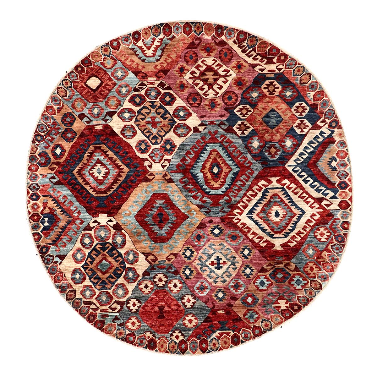 ARYANA KILIM RED / MULTI 7'10" X 8'