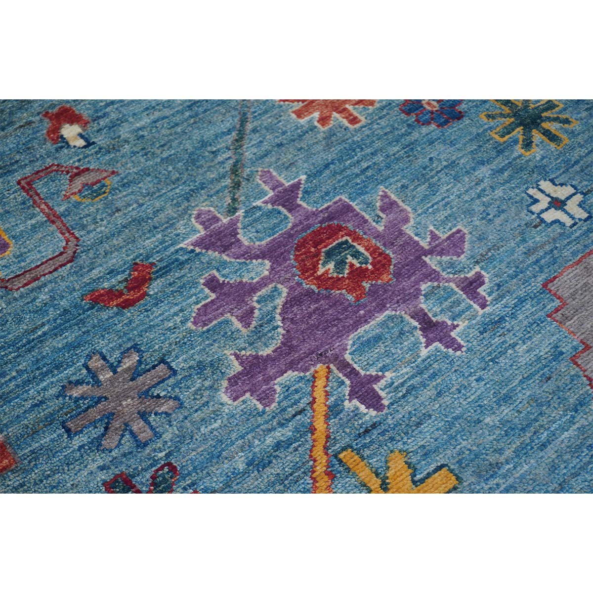 ARYANA OUSHA LIGHT BLUE / BLUE 9'1" X 12'1"