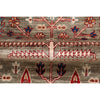 ARYANA ARYAN GREY / RED 2'5" X 9'7"