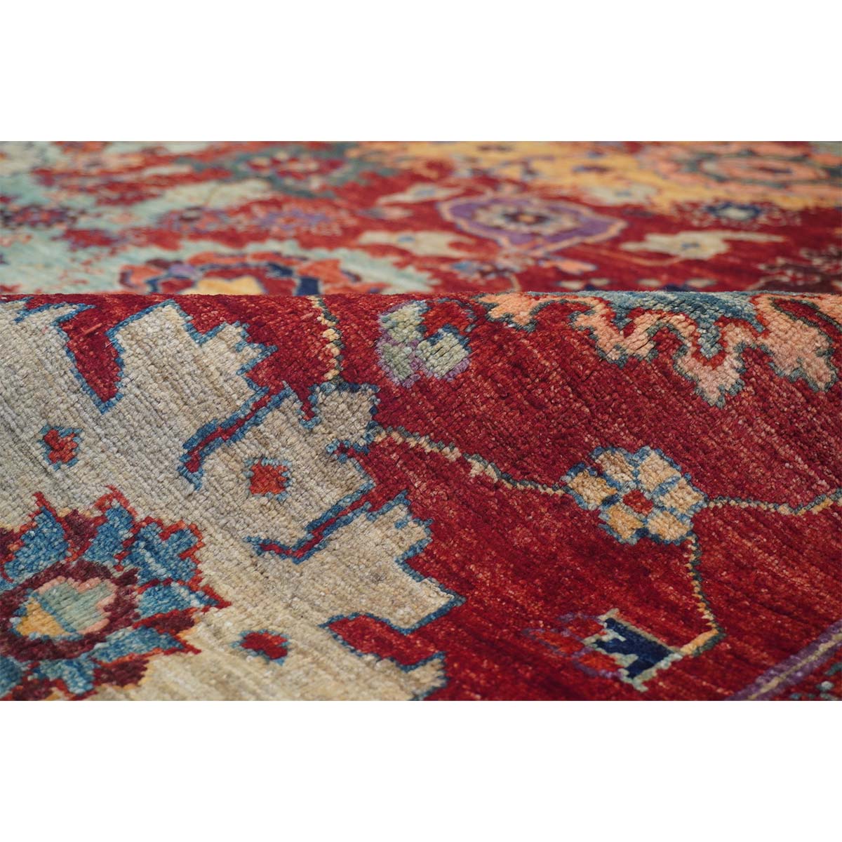 ARYANA SAMAR RED / MULTI 8'2" X 9'9"